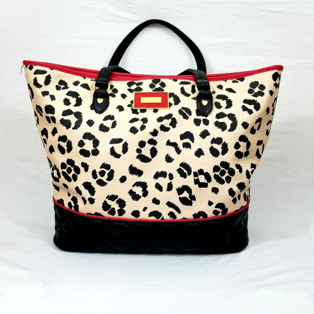 Betsey Johnson Large Animal Print Bag